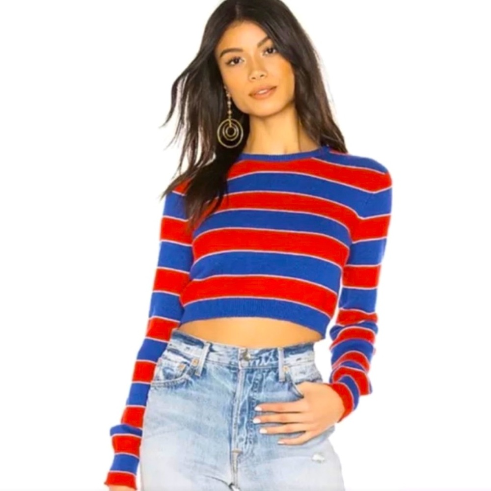 Lovers + Friends scrolled sweater